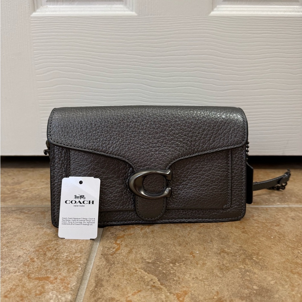 Coach Tabby Chain bag in Graphite